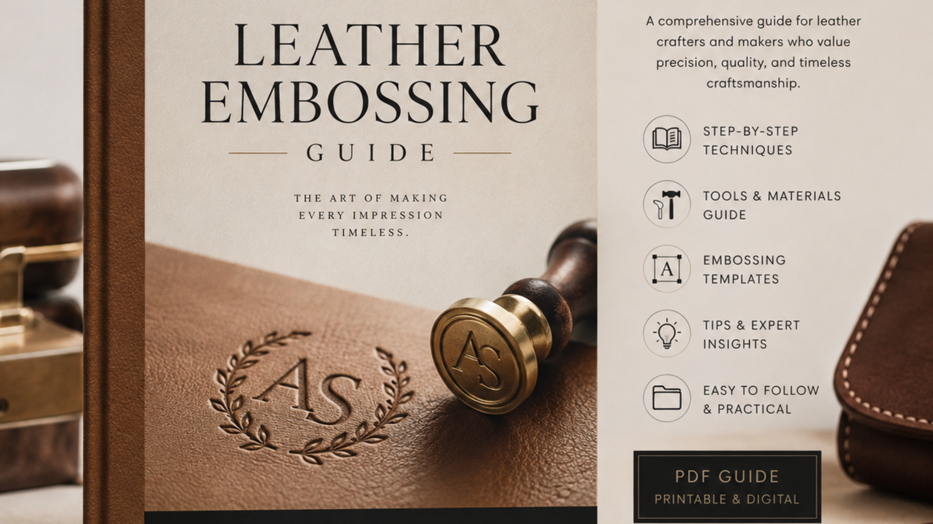 Leather Embossing Master Guide — Tools, Techniques & Tutorials